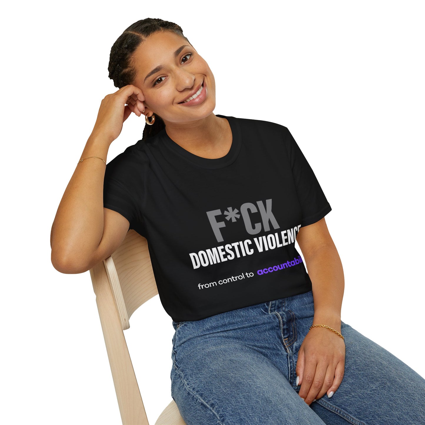 F*CK Domestic Violence Tee · Break the Silence