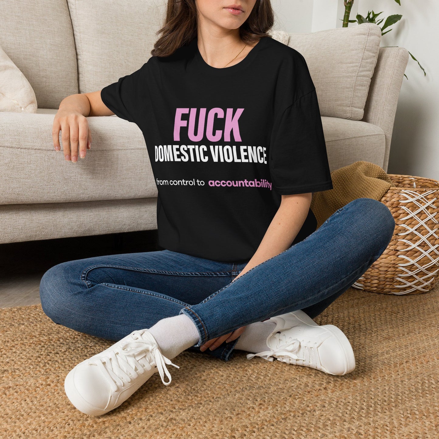 FUCK DOMESTIC VIOLENCE T-Shirt
