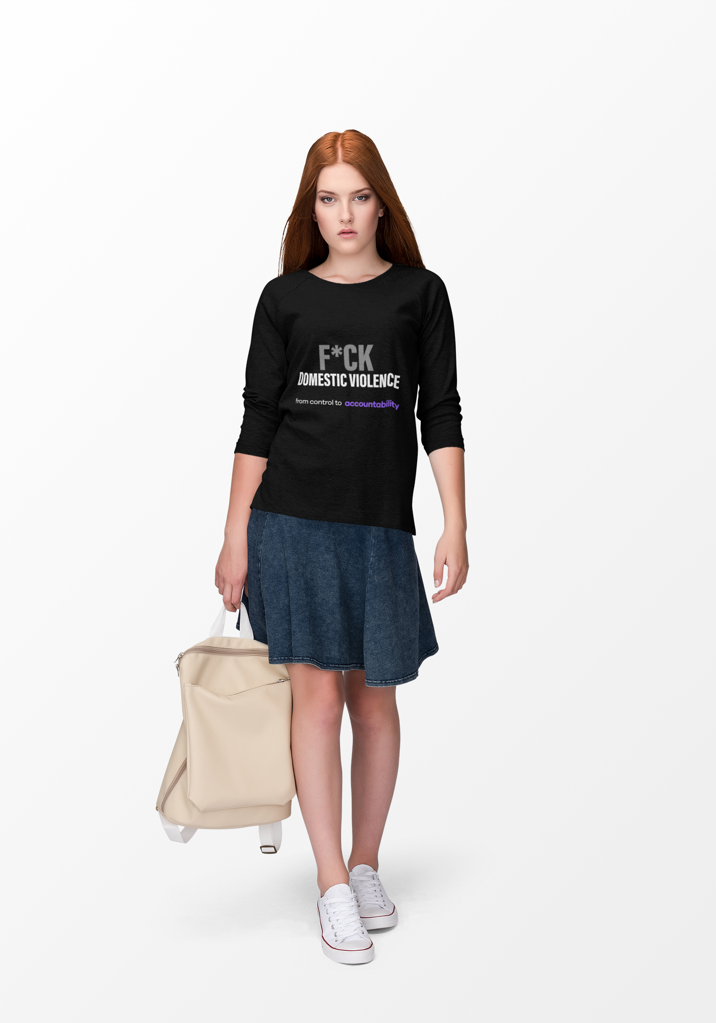 F*CK Domestic Violence Sweatshirt . Break the Silence - int