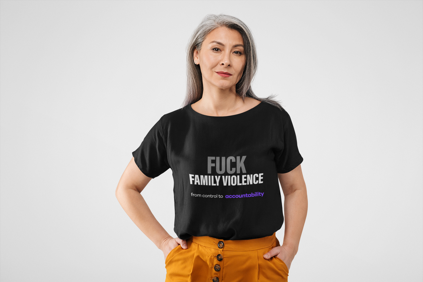 FUCK Family Violence Sweatshirt · Break the Silence — Unfiltered int