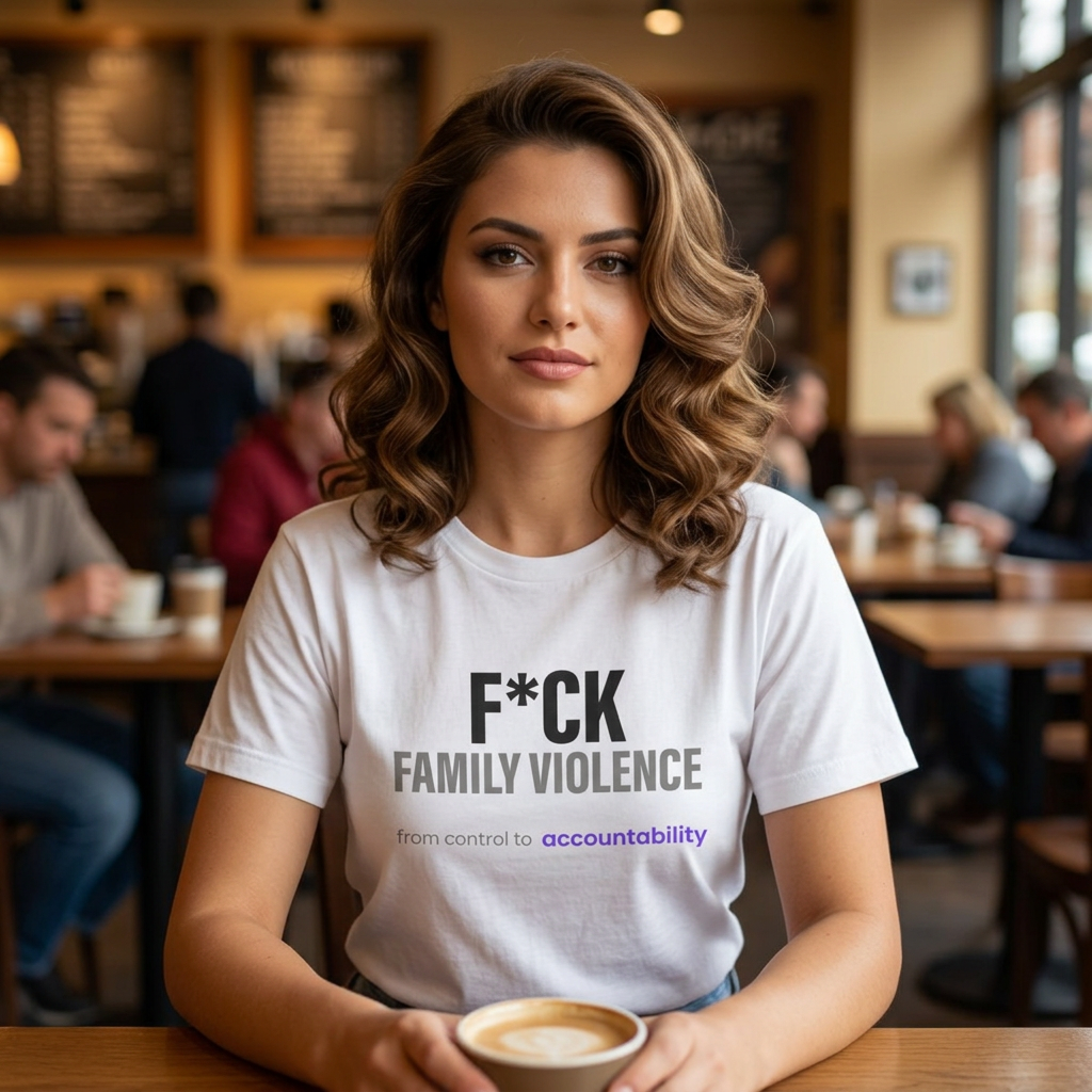 F*CK Family Violence Tee · Break the Silence int