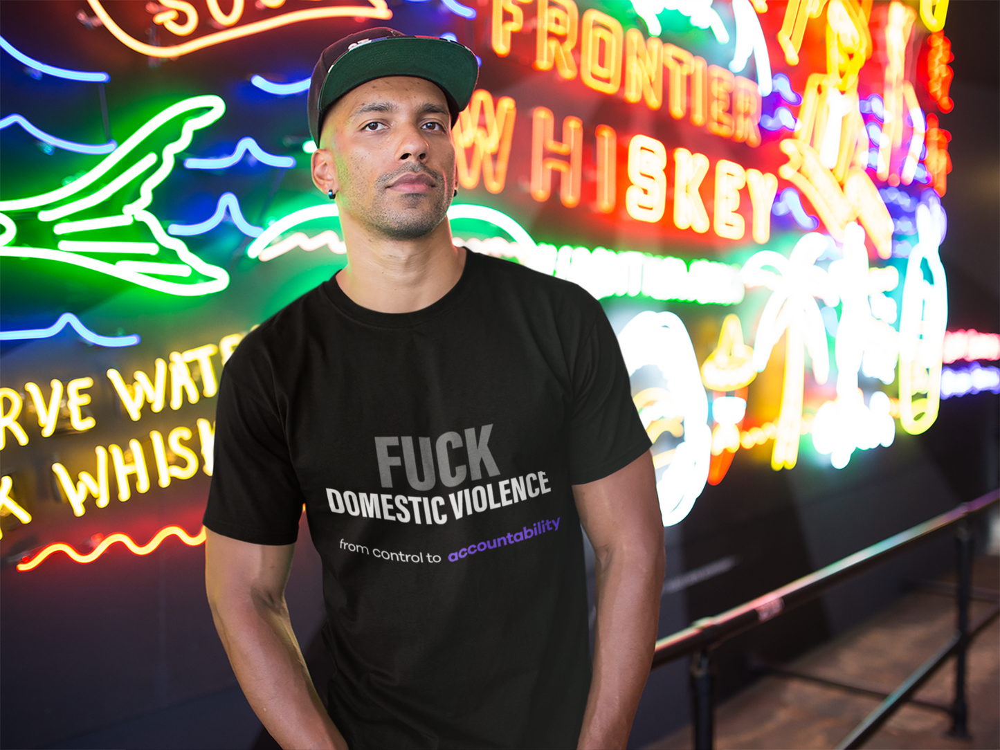 FUCK Domestic Violence Tee · Break the Silence — Unfiltered int