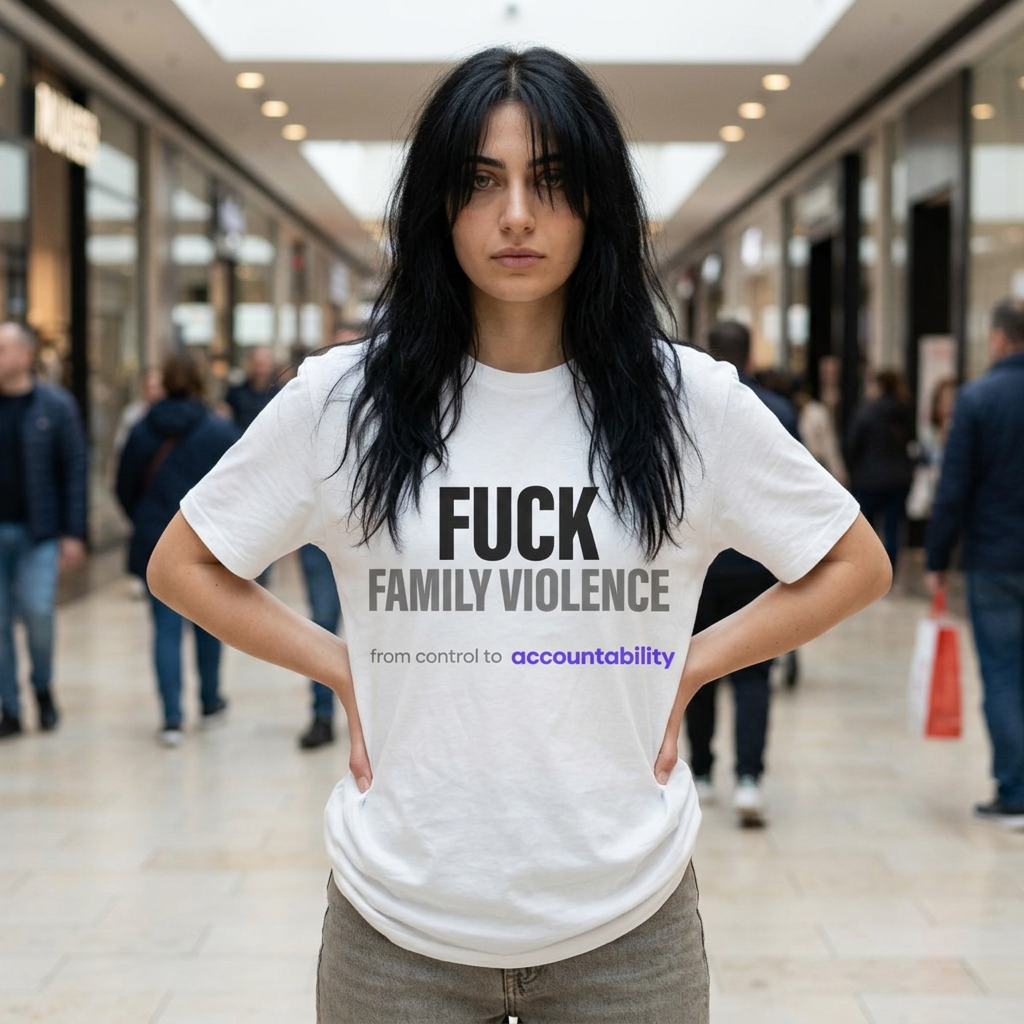 FUCK Family Violence Tee — Break the Silence