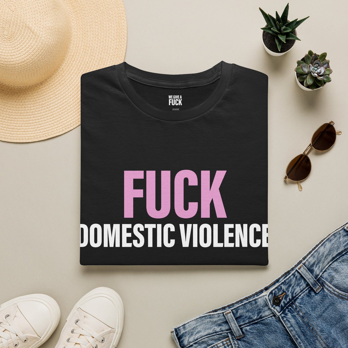 FUCK DOMESTIC VIOLENCE T-Shirt
