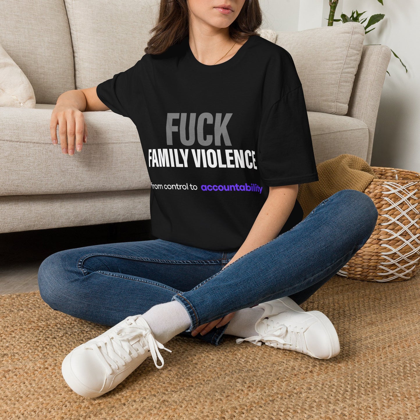 FUCK FAMILY VIOLENCE LOUD Tee